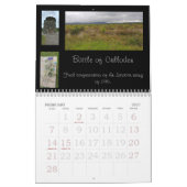 スコットランドの窓を通して見る カレンダー (2月 2027)