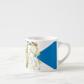 スコットランドの紋章付き外衣 エスプレッソカップ (右)