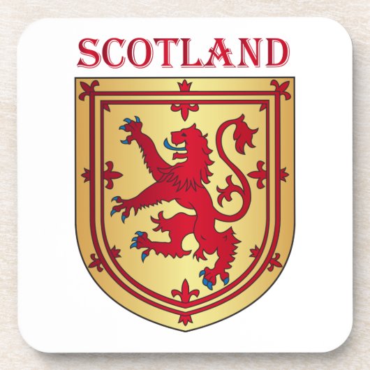 スコットランドの紋章 コースター (正面)