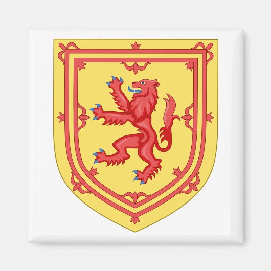 スコットランドの紋章 マグネット (正面)