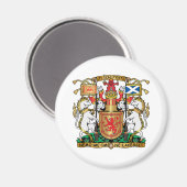 スコットランドの紋章 マグネット (正面/裏面)