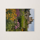 スコットランドの美しい庭園と有名な城 ジグソーパズル (横)