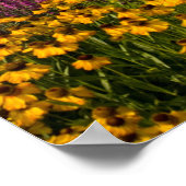 スコットランドの美しい庭園と有名な城 ポスター (角)