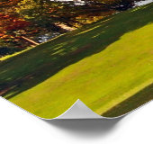 スコットランドの美しい秋 ポスター (角)