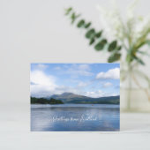 スコットランドの美しい風景 – Loch Lemond ポストカード (スタンド正面)