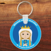 スコットランドの聖マーガレット キーホルダー (正面)