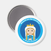 スコットランドの聖マーガレット マグネット (正面/裏面)