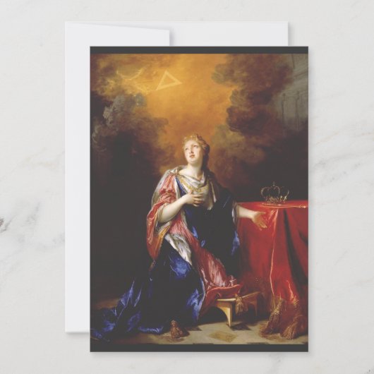 スコットランドの聖マーガレット 招待状 (正面)