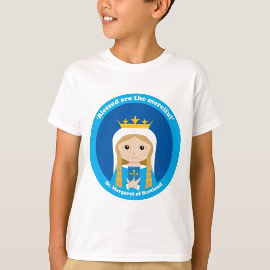スコットランドの聖マーガレット Tシャツ (正面)