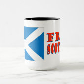 スコットランドの自由なマグ マグカップ (中央)