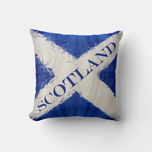 スコットランドの芸術の旗 クッション (正面)