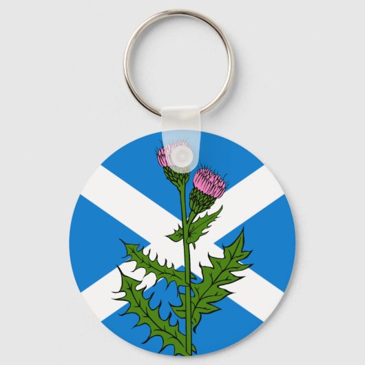 スコットランドの蓼 キーホルダー (正面)