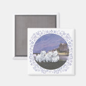 スコットランドの西 マグネット (正面/裏面)