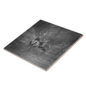 スコットランドの野生のアカシカそして雄鹿 タイル (側面)