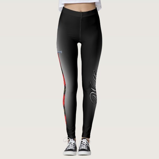 スコットランドの鋼鉄一族のウォーレスのタータンチェックの剣 レギンス (正面)