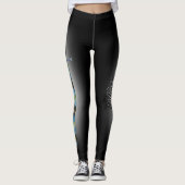 スコットランドの鋼鉄一族の鐘のタータンチェックの剣 レギンス (正面)