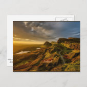 スコットランドの風景写真 ポストカード (正面/裏面)