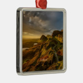 スコットランドの風景写真 メタルオーナメント (右)