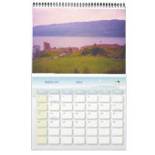 スコットランドの風景 カレンダー (2月 2026)