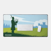 スコットランドの風景 デスクマット (キーボード&マウス)