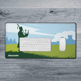 スコットランドの風景 デスクマット