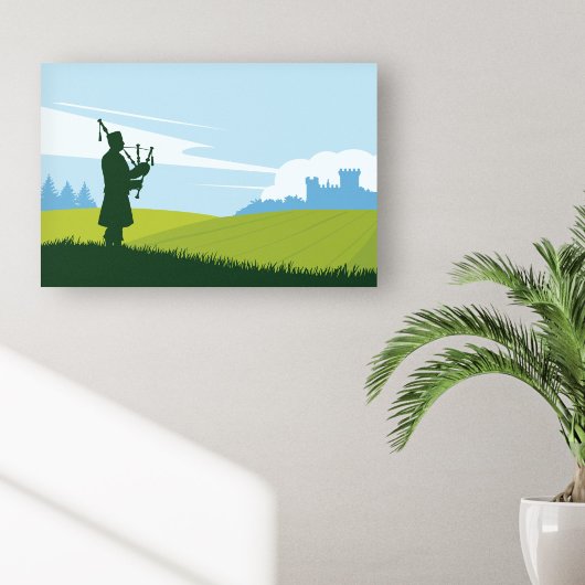 スコットランドの風景 ポスター