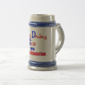 スコットランドの飲むクラブ ビールジョッキ (正面右)