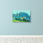 スコットランドの首都エディンバラ(ジョージ・ヘンリー著) キャンバスプリント (インサイチュ (ウッドフロア))