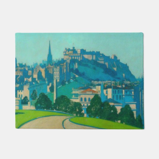 スコットランドの首都エディンバラ（ジョージ・ヘンリー著） ドアマット (正面)