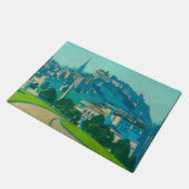 スコットランドの首都エディンバラ（ジョージ・ヘンリー著） ドアマット (アングル)