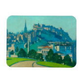 スコットランドの首都エディンバラ（ジョージ・ヘンリー著） マグネット (横)