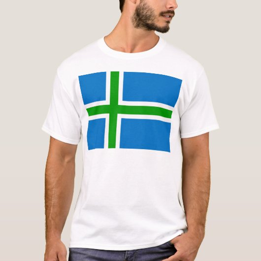 スコットランドの高地の旗(非公式な) Tシャツ (正面)