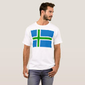 スコットランドの高地の旗(非公式な) Tシャツ (正面フル)