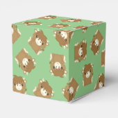 スコットランドの高地の牛の赤ちゃんシャワー フェイバーボックス (裏面サイド)