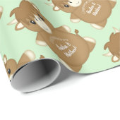 スコットランドの高地の牛の赤ちゃんシャワー ラッピングペーパー (ロールコーナー)