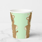 スコットランドの高地の牛の赤ちゃんシャワー 紙コップ (右)