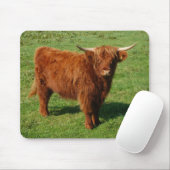 スコットランドの高地の牛マウスパッド マウスパッド (マウス)