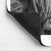 スコットランドの高地の牛-スコットランド マウスパッド (コーナー)