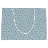 スコットランドの高地牛の牛のグラフィックパーソナライズされた ラージペーパーバッグ (裏面)