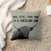 スコットランドの高地牛装飾用クッション クッション (ブランケット)