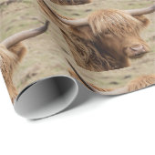 スコットランドの高地牛覆い ラッピングペーパー (ロールコーナー)