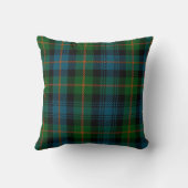 スコットランドの(Glenalmondの)タータンチェックの雄鹿の投球 クッション (裏面)