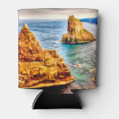 スコットランドのduncansby絵画の積み重ね 缶クーラー (正面)