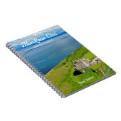 スコットランドのMacLean Clan Duart Castle写真 ノートブック (右側)