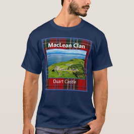 スコットランドのMacLean/MacLain Clan Duart Castle Family Tシャツ