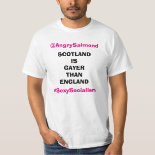 スコットランドはイギリスのTシャツより陽気です Tシャツ