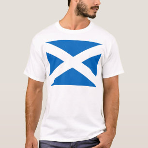 スコットランドまたはSaltireの旗 Tシャツ