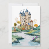 スコットランドをテーマにした誕生日パーティーの招待状 招待状 (裏面)