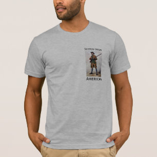 スコットランドアイルランドのアメリカ人 Tシャツ