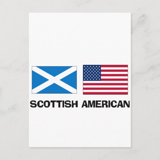 スコットランドアメリカン ポストカード (正面)